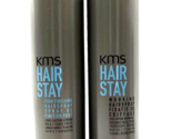 kms Hair Stay Working Hairspray Fast Drying Workable 8.4 oz-2 Pack - £30.03 GBP