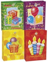 Happy Birthday Surprise 2 Asst Gift Bags pack Jumbo 13 x 18 - £5.10 GBP