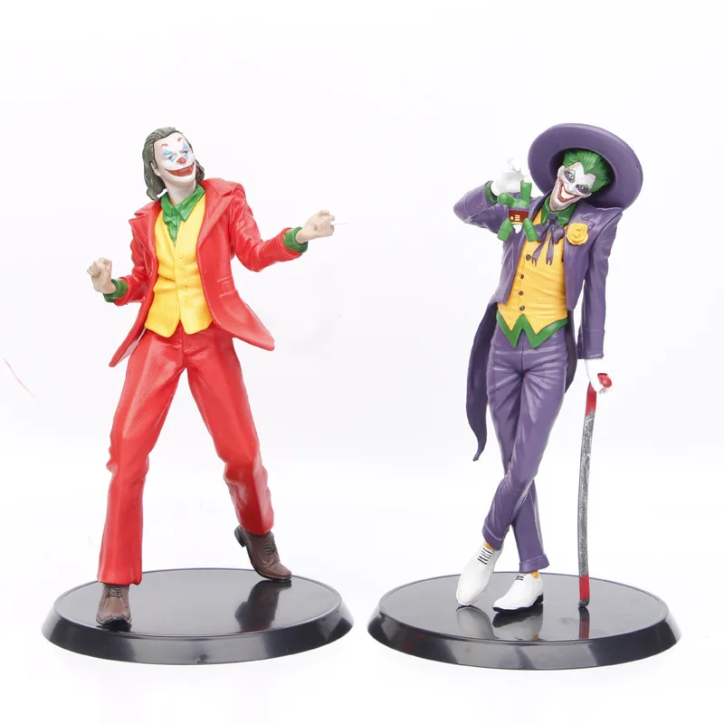 Dc Comics Suicide Squad Joker Action Figures Toy 22cm Purple Red Dress Joker - £22.54 GBP
