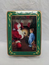 **EMPTY TIN** Oreo 1991 Unlock The Magic Waiting For Santa Holiday Tin 6... - $27.71