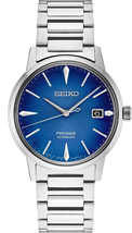 Seiko Presage Cocktail Time Automatic Men&#39;s Blue Dial Watch SRPJ13 - £313.34 GBP