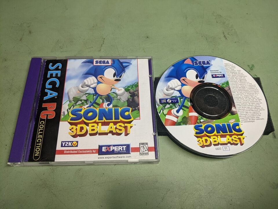 Sonic 3D Blast, Complete in Case With Manual Sega Genesis | eBay