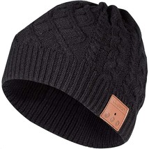 Bluetooth Beanie Hat Bluetooh 5.2 Headphone Wireless Winter Knit Hats With Stere - £25.27 GBP