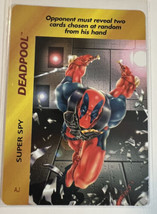 Marvel Overpower 1995 New Deadpool Character Super Spy  #AJ Common - £1.59 GBP