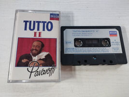 Luciano Pavarotti Tutto Pavarotti II 1991 DECCA - Cassette Audio Volume 1 - $22.83