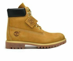 Timberland Mens 6&quot; Premium Waterproof Boots 18 NEW* AUTHENTIC Wheat Nubu... - $99.34