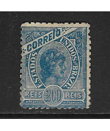 BRASIL - CLASICO. Yvert nº 118 nuevo y defectuoso - $1.00
