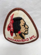 Vintage Indianhead Mt Embroidered Iron On Patch 3&quot; - £18.55 GBP