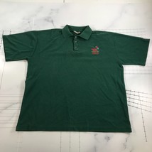 Vintage Austrialia Polo Shirt Mens 2XL Green Parrot Binna Burra Lamingto... - £16.02 GBP