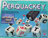 Perquackey Dice Word Board Game Cardinal Copyright 1956 No 4500 Used Com... - £16.02 GBP