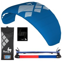 Hq4 Fluxx 2.2 R2F Trainer Kite Kiteboarding Power Surf Kitesurf Beach Beginner - £155.10 GBP