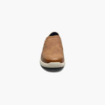 Nunn Bush Conway EZ Moc Toe Slip On Casual Shoes Tan Multi 85062-238 image 3