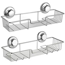 Suction Cup Shower Caddy Bathroom Caddies Storage Combo Organizer, No Damage Suc - $50.99