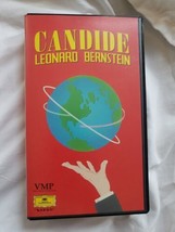 VHS: CANDIDE  LEONARD BERNSTEIN INCLUDES BOOKLET - £13.13 GBP