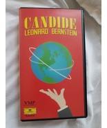 VHS: CANDIDE  LEONARD BERNSTEIN INCLUDES BOOKLET - $16.82