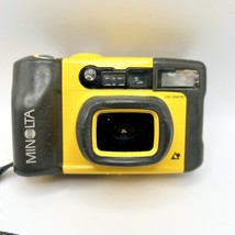 Vtg Minolta Weathermatic Underwater 35 MM Film Camera &amp; Case for Parts U... - £19.71 GBP
