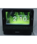 Sony Dream Machine  ICF-CL75iP 7&quot; LCD Screen AM/FM Clock Radio + iPod Dock - $39.17 CAD