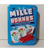 Mille Bornes Classic Racing Card Game 2-6 Players Metal Tin (Sealed Card... - $11.88