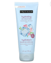 Freeman Hydrating Glacier Water /Pink Peony Calms Gel Cream Mask:6Floz - £10.98 GBP