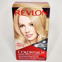 Revlon Colorsilk Beautiful Permanent Color #74 Medium Blonde - £7.41 GBP