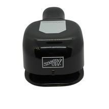 Stampin Up! Small Tag Rectangle Punch Black Craft Tool For Paper Crafts ... - $9.60