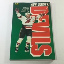 VTG NHL Official Yearbook 1990-1991 - New Jersey Devils / Nico Hischier - $9.45