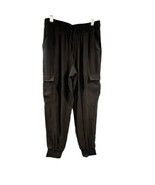 Inc Jogger-Regular Petite Plus High Rise Size PM Color Deep Black Pants ... - £15.17 GBP