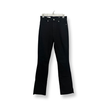 Bldwn Womens Vented Skinny Jeans Carbon Black Stretch Side Slit Denim USA 27 New - £15.46 GBP