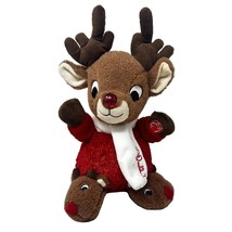 Dan Dee Christmas Rudolph the Red Nosed Reindeer Musical 2021 Plush Stuffed 12&quot; - $12.82