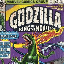 1979 Marvel Comics Godzilla King of the Monsters Comic # 20 Fantastic Four - $13.67