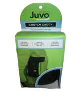 Juvo Crutch Caddy Keep personal items safe &amp; hands free Attaches to crut... - £15.72 GBP