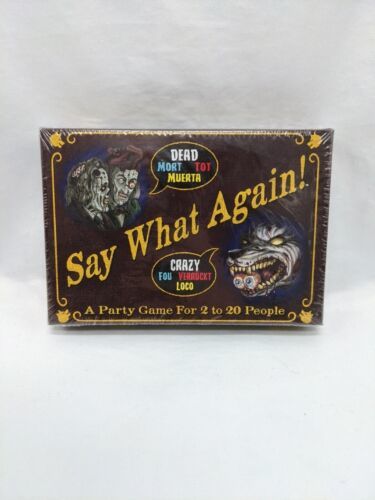 Say What Again! Twilight Creations Board Game Sealed - $96.22