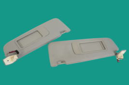 bmw f10 528i 535i left right side interior sun visor mirror grey set 201... - €80,29 EUR