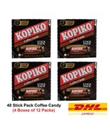 48 packs Kopiko Coffee Candy Stick Pack Original Hard Candy (Set of 4 Bo... - £47.96 GBP