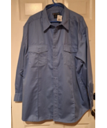 5.11 Tactical Cotton Twill Station Non-NFPA Class A Shirt 46123 Blue Sz 2XL - £21.36 GBP
