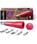 Linoleum Cutter Kit Assortment #1 - Linocut Carving Tools for Block Prin... - $31.18 CAD