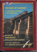 Railroad Collector Cards Series #2 Sealed Deck of 50 Cards Dramatic Change NEW - £5.14 GBP