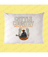 CATTLE COUNTRY MUSIC FESTIVAL 2025 Pillow Cases - $31.91 CAD