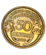 France 50 centimes, 1933~Free Shipping #A102 - £3.35 GBP