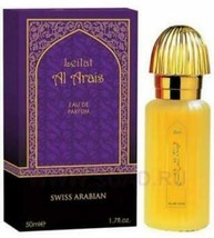 Leilat Al Arias Fragrance Swiss Arabian 50ml Royal Fresh Attar Great Aroma - £20.28 GBP