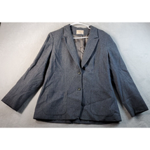 Pendleton Blazer Jacket Womens Size 6 Gray 100% Wool Single Breasted Two Button - £22.57 GBP