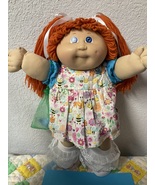 Vintage Cabbage Patch Kid Girl Hong Kong Red Hair Blue Eyes Head Mold #3... - $5,062.90 MXN