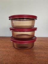 Visions Corning Ware With Lids. 6 Piece Set. Pint Size Bowls. - $22.40