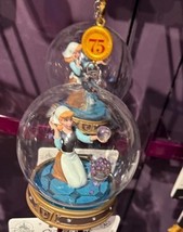 Disney Parks 2025 Ornament Cinderella Cleaning 75 Anniversary Glass Glob... - $49.99