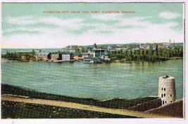 Ontario Postcard Kingston City From The Fort Souvenir Mailing Card - $3.44