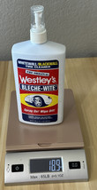 USED Westleys Bleche-Wite Tire Sidewall Cleaner Original Formula 20 Fl Oz 75% - £19.50 GBP