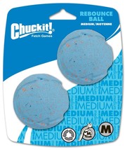 Chuckit! Rebounce Ball Dog Toy Assorted 1ea/2 pk, MD - £12.62 GBP