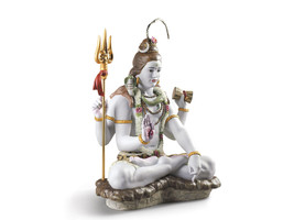 Lladro 01001981 Lord Shiva Sculpture Limited Edition New - £7,891.41 GBP