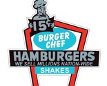 Burger Chef Sticker Decal R8218 - $1.95+