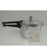 Vintage MIRRO-MATIC 4 Quart Aluminum Pressure Cooker/Canner Model M-0404 - $29.69